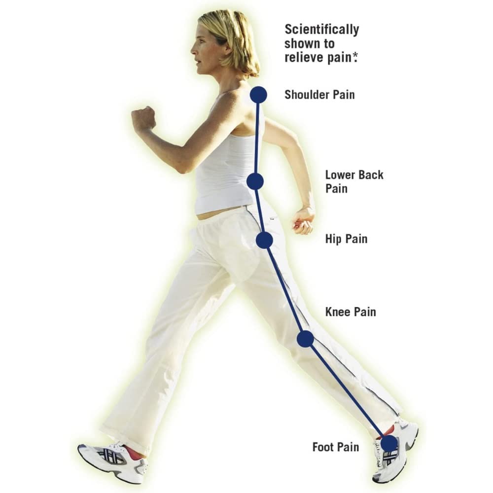WalkFit Platinum foot-alignment-support helps reduce fatigue during daily activities.