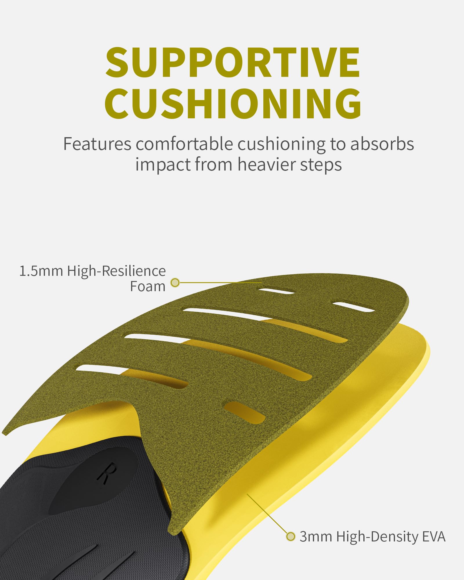 WalkHero 12-size range label illustrating broad fitting options.