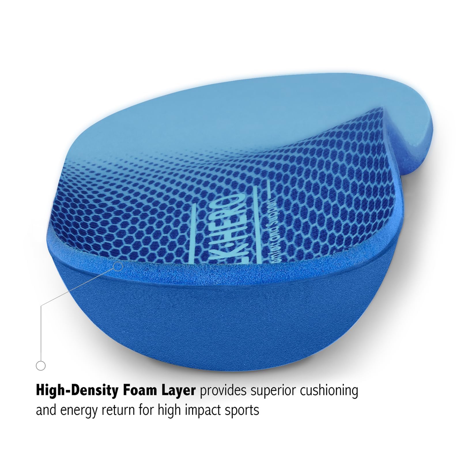 WalkHero breathable fabric keeps feet cool during long wear.