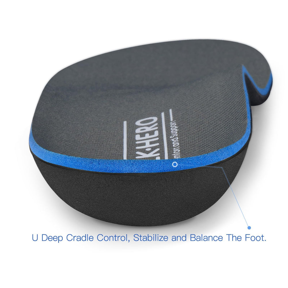 WALK·HERO wide-shoe compatibility for boots, sneakers and more.