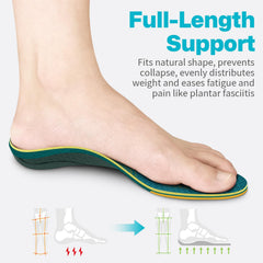 WalkHero Work heel cushion absorbs impact for softer landings.