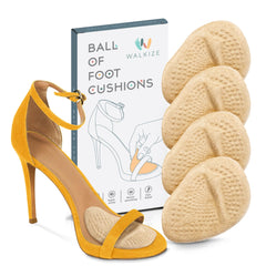 Walkize metatarsal pads for women provide discreet all day comfort
