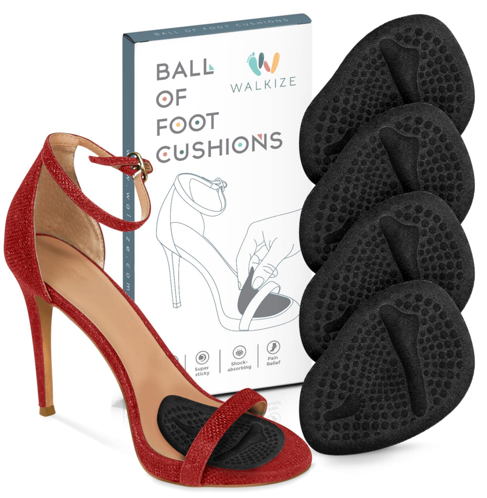 Walkize metatarsal pads for women in packaging, ready for comfort.