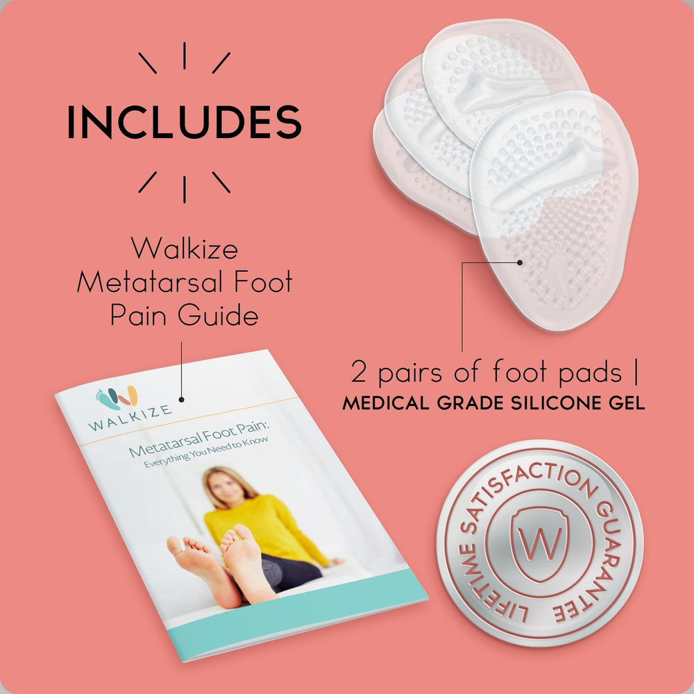 Walkize plantillas para pie, confort diario y protección de la bola.