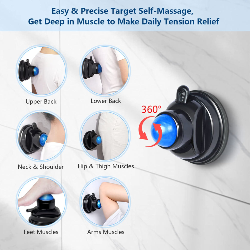 WANDiORY Origin Massager supports myofascial release and knot relief.