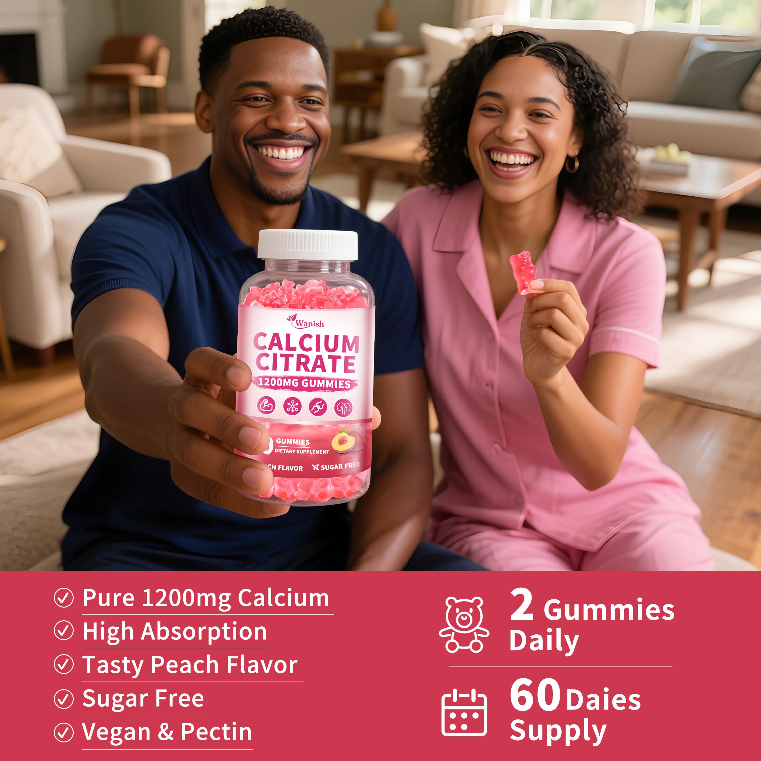 Two Wanish bottles with bone and muscle benefit visuals on packaging.
