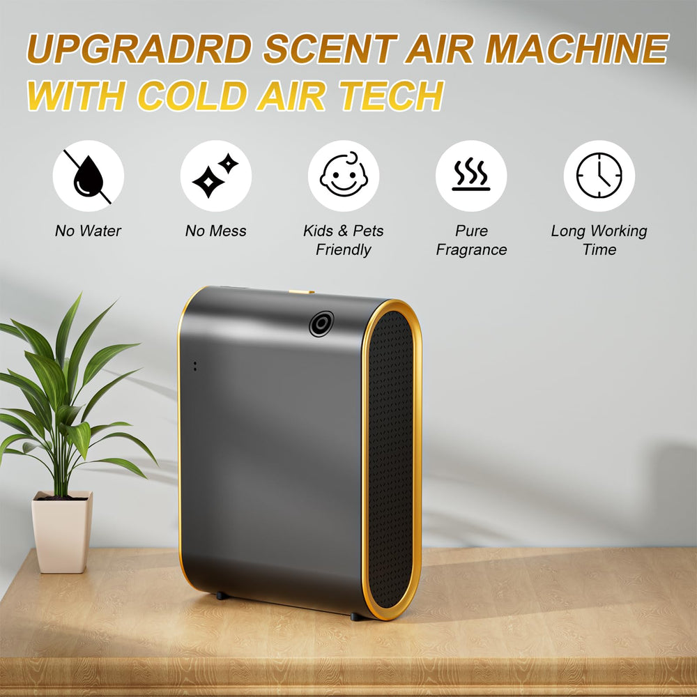 Wankeer wall mount installation for space-saving aroma diffusion.