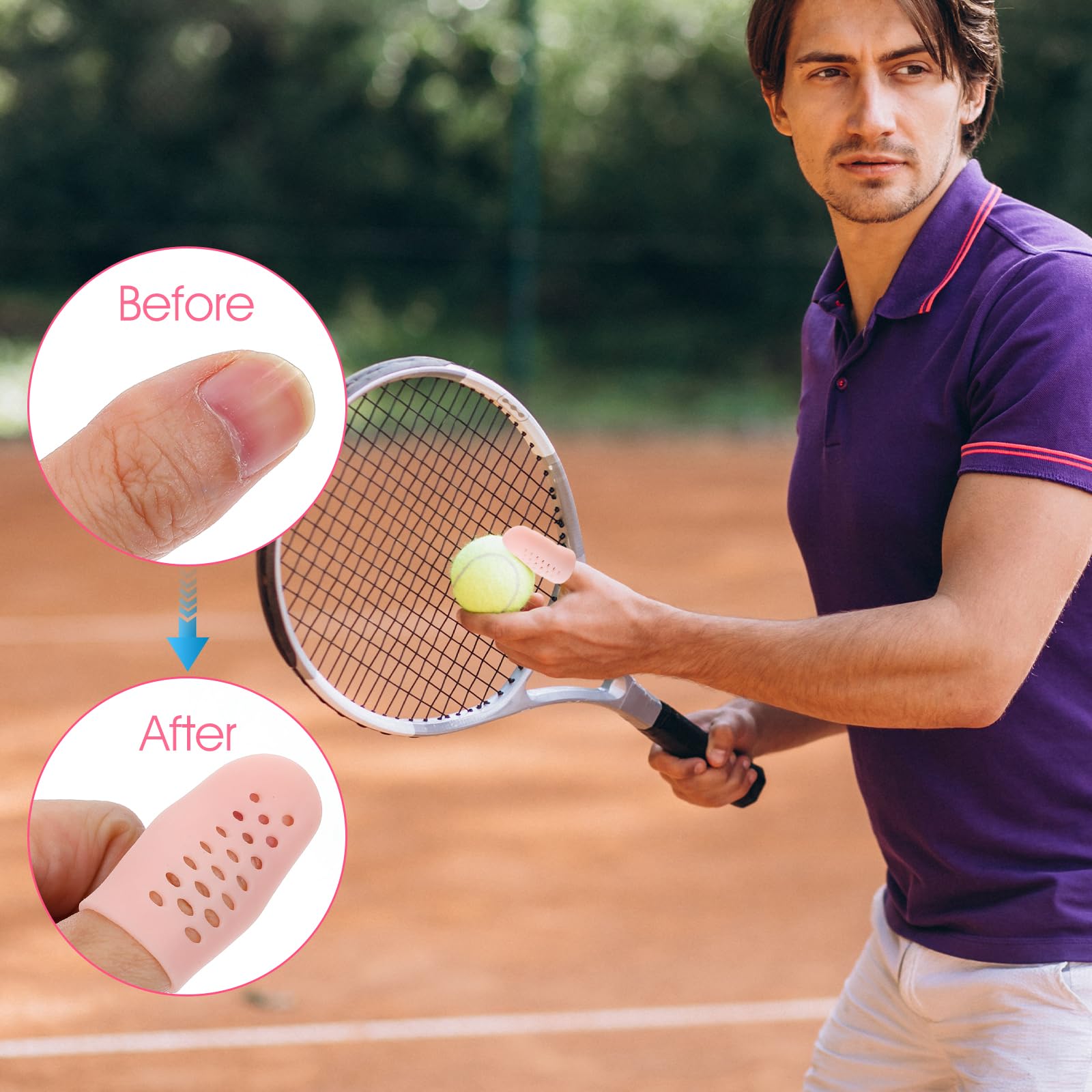 Wanmu finger protectors are reusable and durable for repeated use.