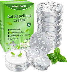 Wanqueen packaging for mouse repellent shows easy-use design and peppermint scent.
