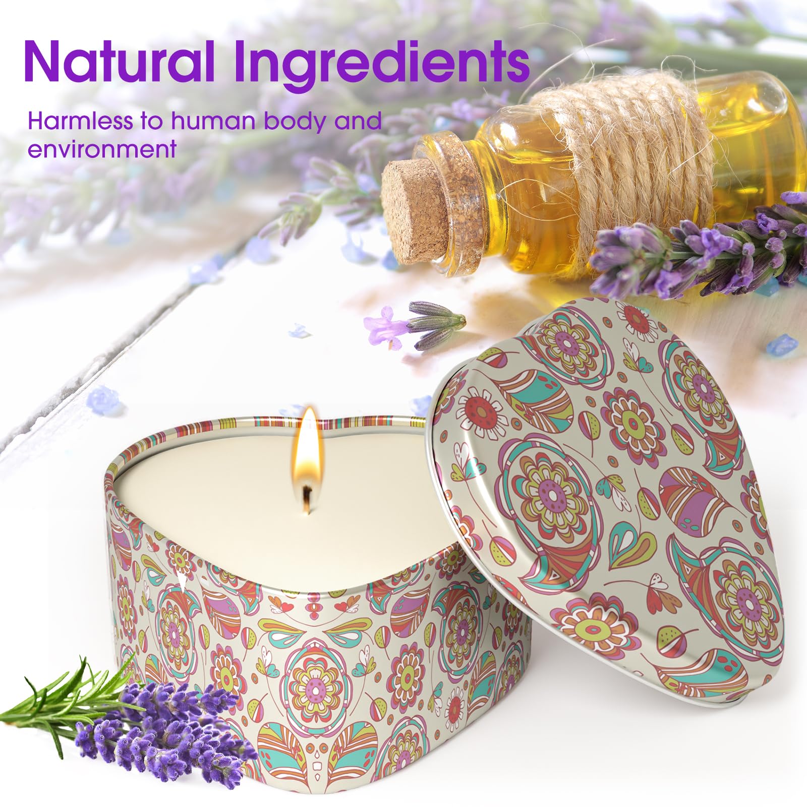 WarmEmbrace 4-pack candle set on stylish display for home decor.