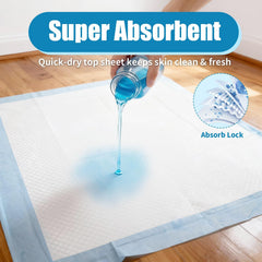 Warmify bed pads showing waterproof backing for leak protection