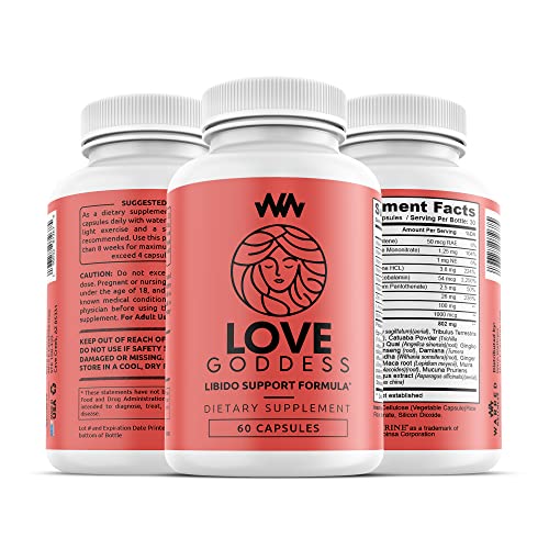 Warped Wellness Love Goddess packaging box conveys premium self-care for women seeking balance