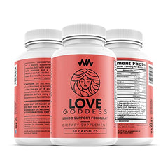 Warped Wellness Love Goddess packaging box conveys premium self-care for women seeking balance