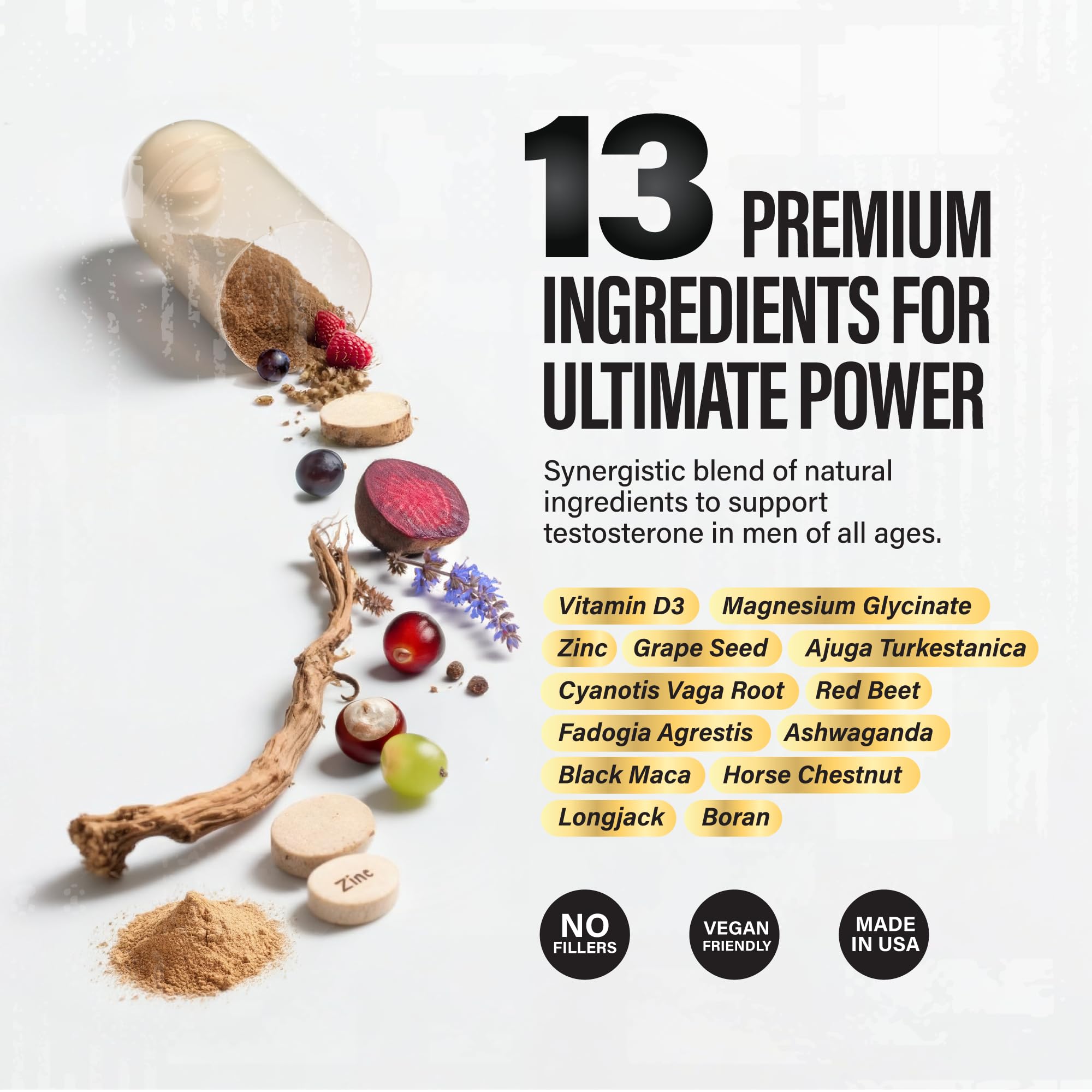 Fadogia Agrestis herb image indicating athletic performance enhancement