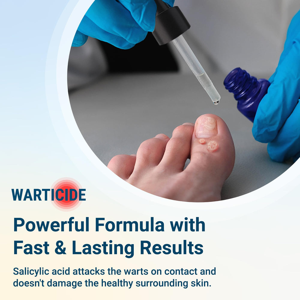 Warticide kid-friendly formulation suitable for family use.