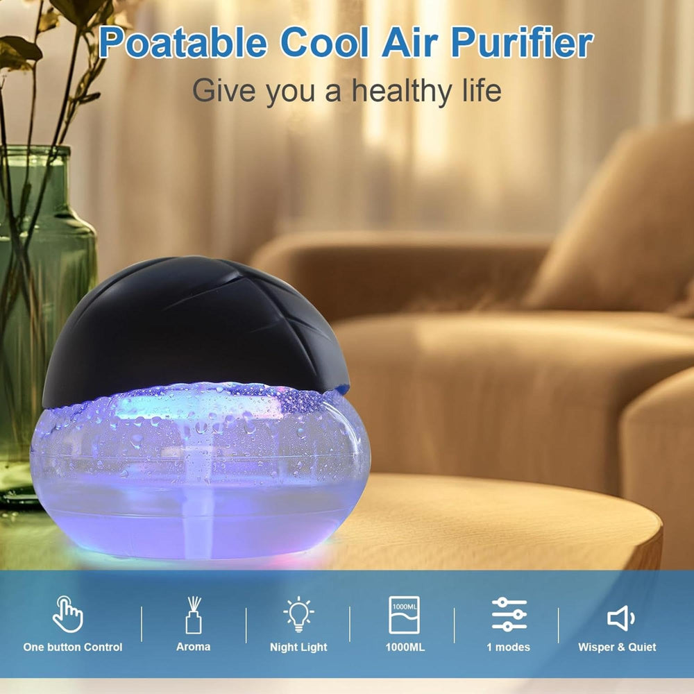 Water-Based Purifier quiet-operation runs quietly, ideal for offices.