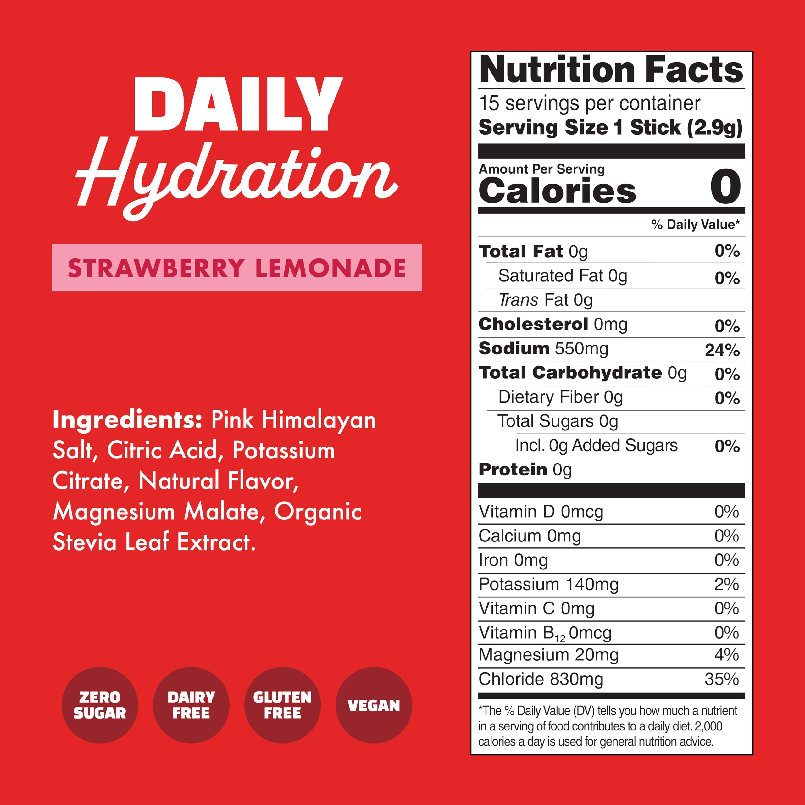 Waterboy Daily Hydration USA-made packets, premium electrolytes crafted in the USA