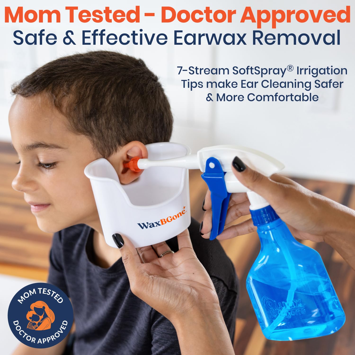 WaxBGone ear wax drops soften wax for easier removal at home