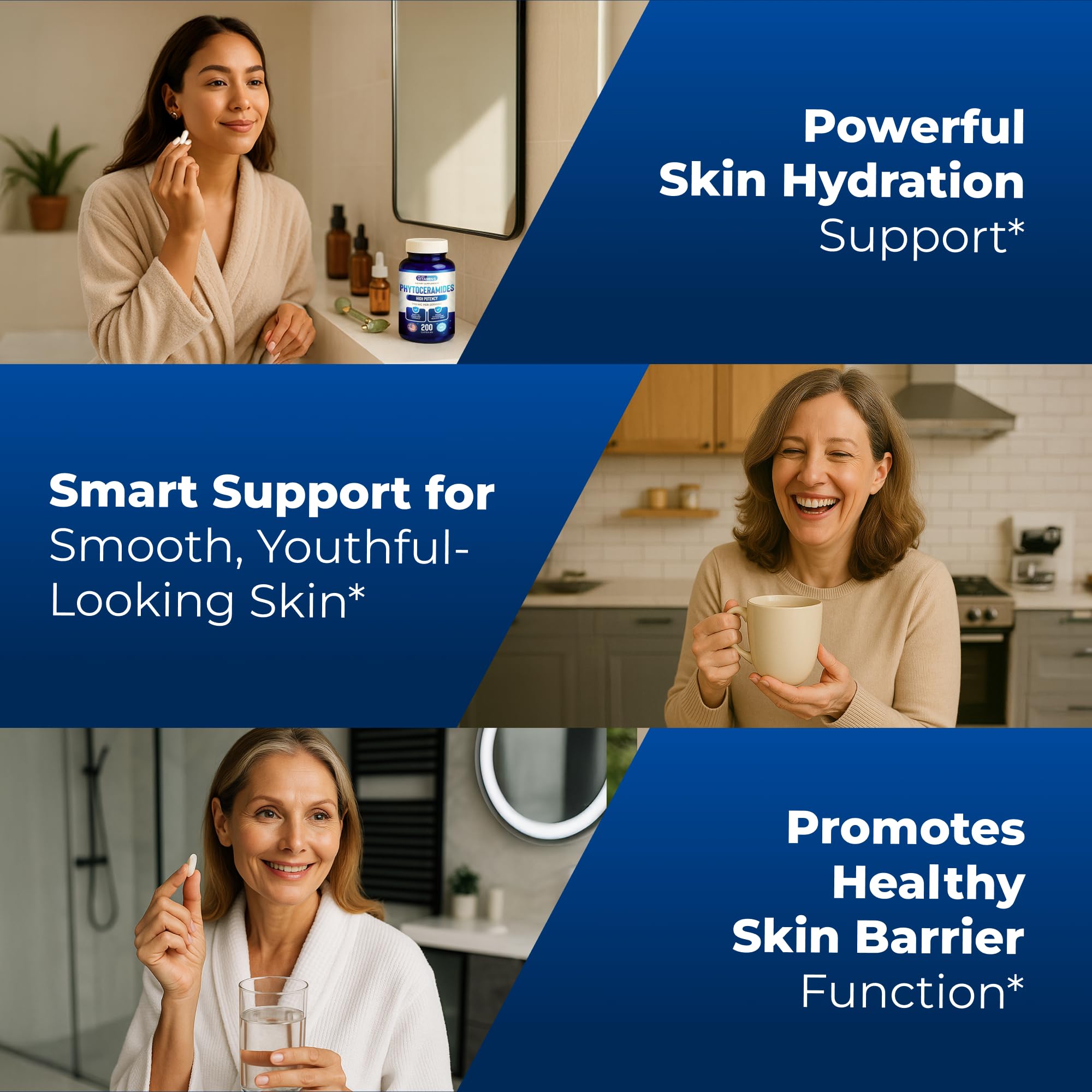 We Like Vitamins phytoceramides 700mg ingredients list highlighting plant sources
