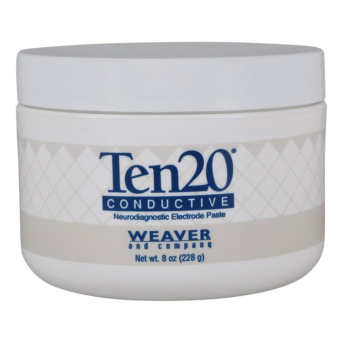 Weaver Ten20-8J paste being prepared for topical use with easy warm-water cleanup.