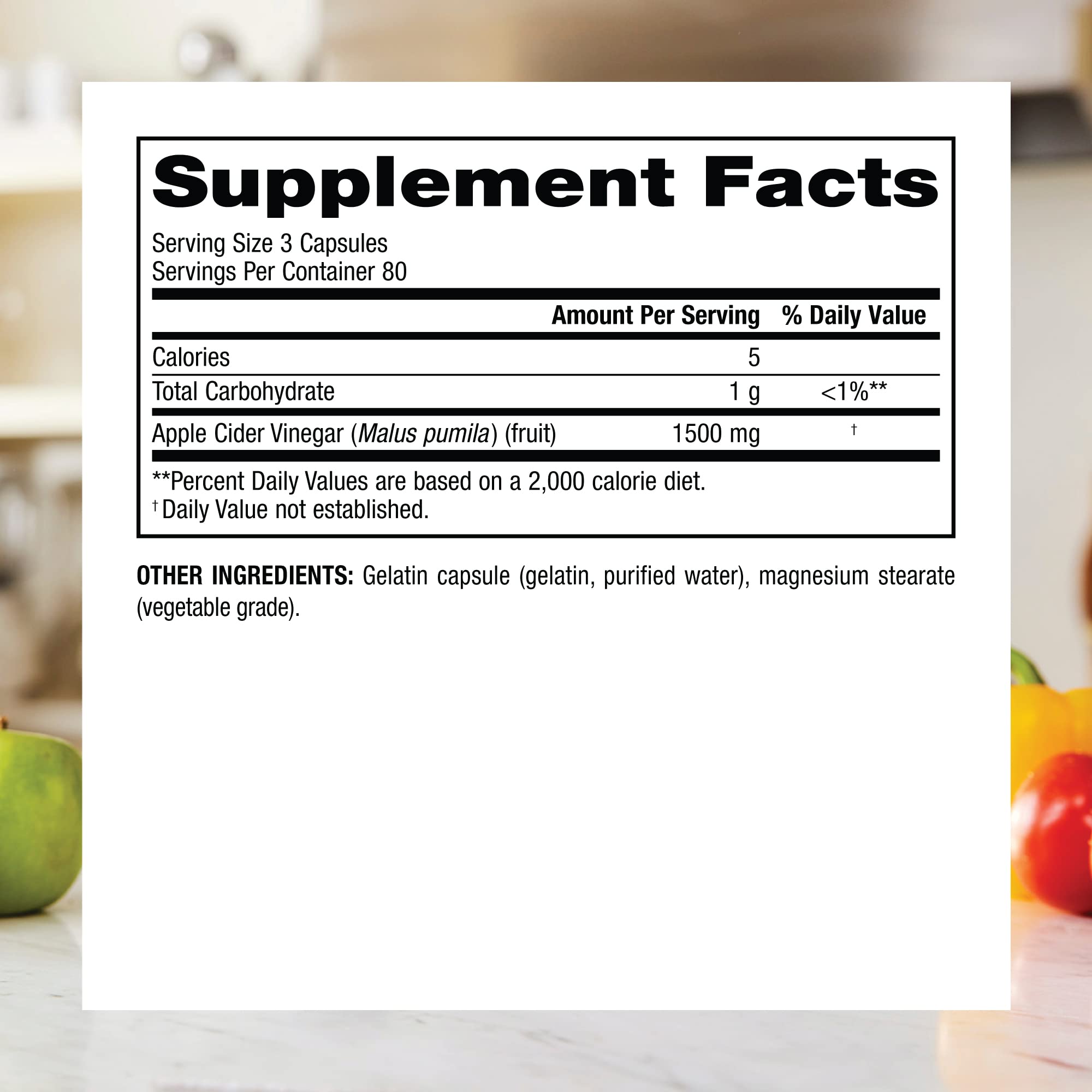 Webber Naturals product image shows gluten-free and dairy-free attributes