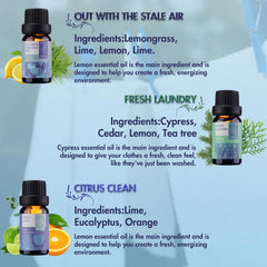 Wecona essential oils for diffusers create uplifting room aroma at home