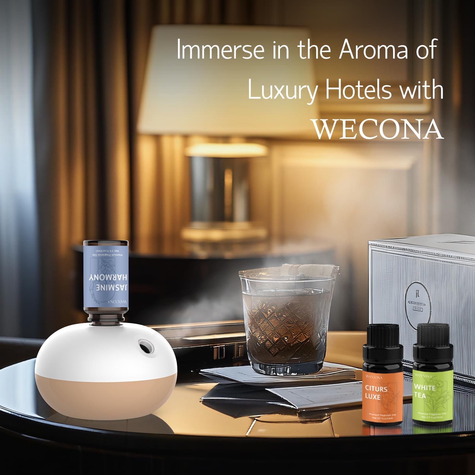 WECONA gift-ready fragrance oils for any occasion and setting