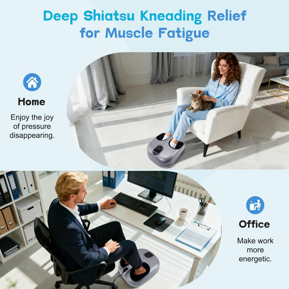 Wedpun Heat settings up to 100°F provide soothing warmth.