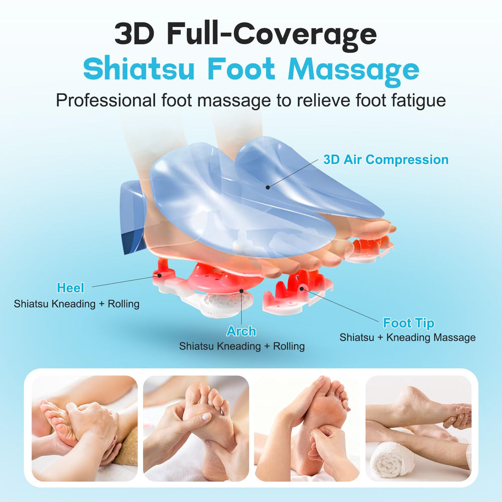 Wedpun Massager with Heat, remote control visible, convenient operation.
