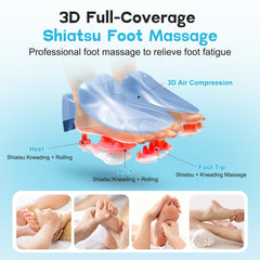 Wedpun Massager with Heat, remote control visible, convenient operation.
