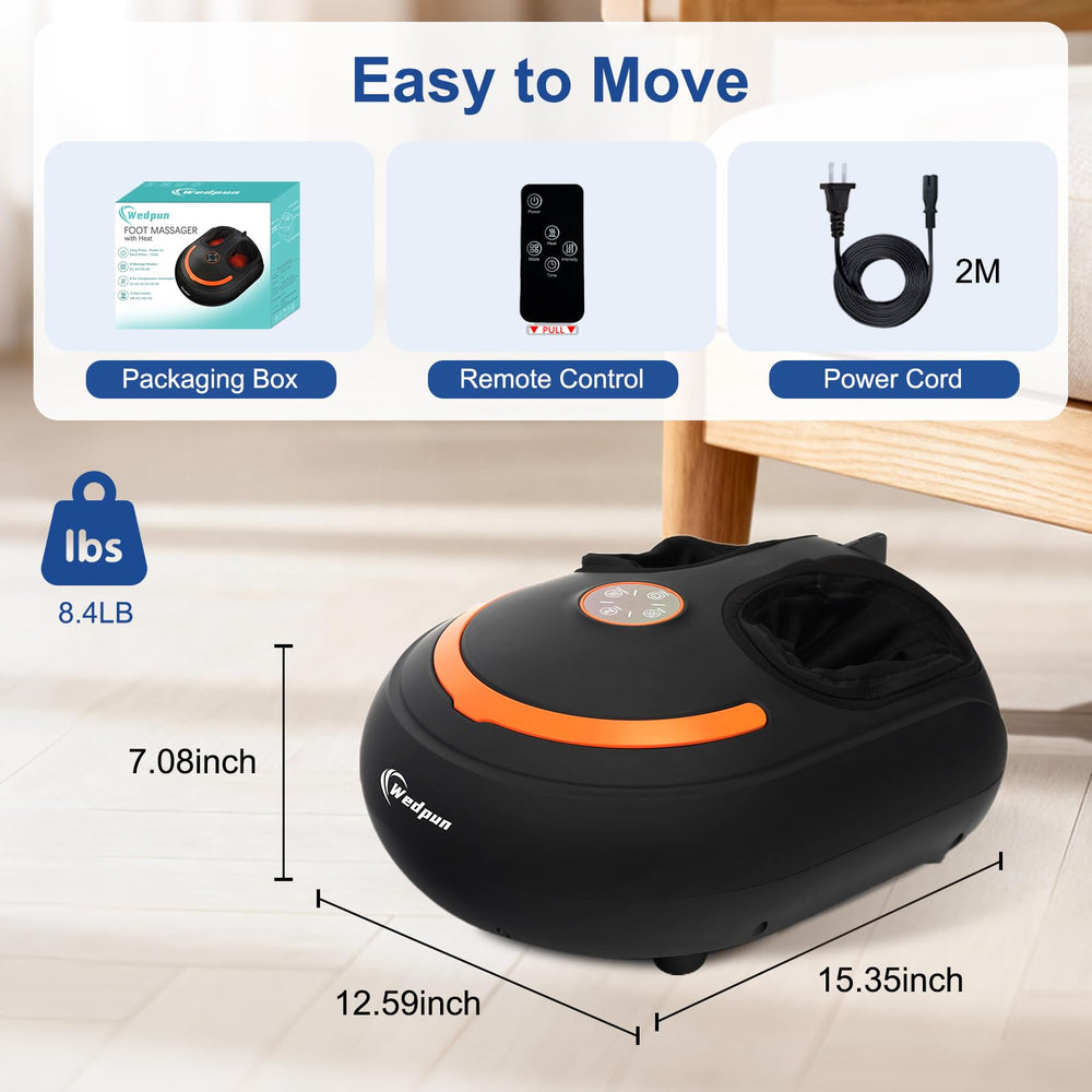 Wedpun Foot Massager removable cover for easy cleaning and care