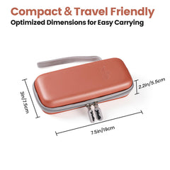 Weefla custom-fit pen cradle secures injector pens during transit.