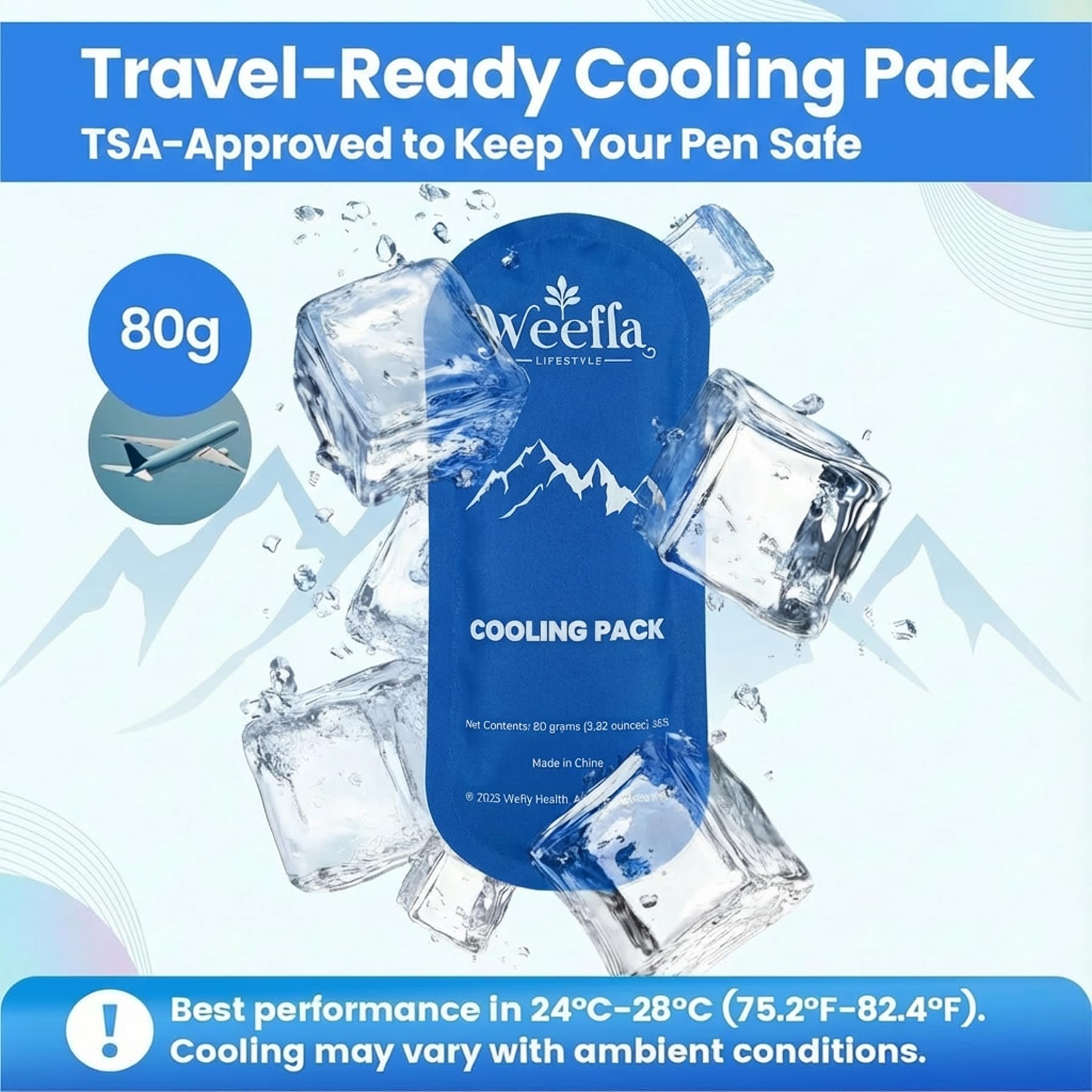 Weefla premium insulation interior helps maintain stable temperature.