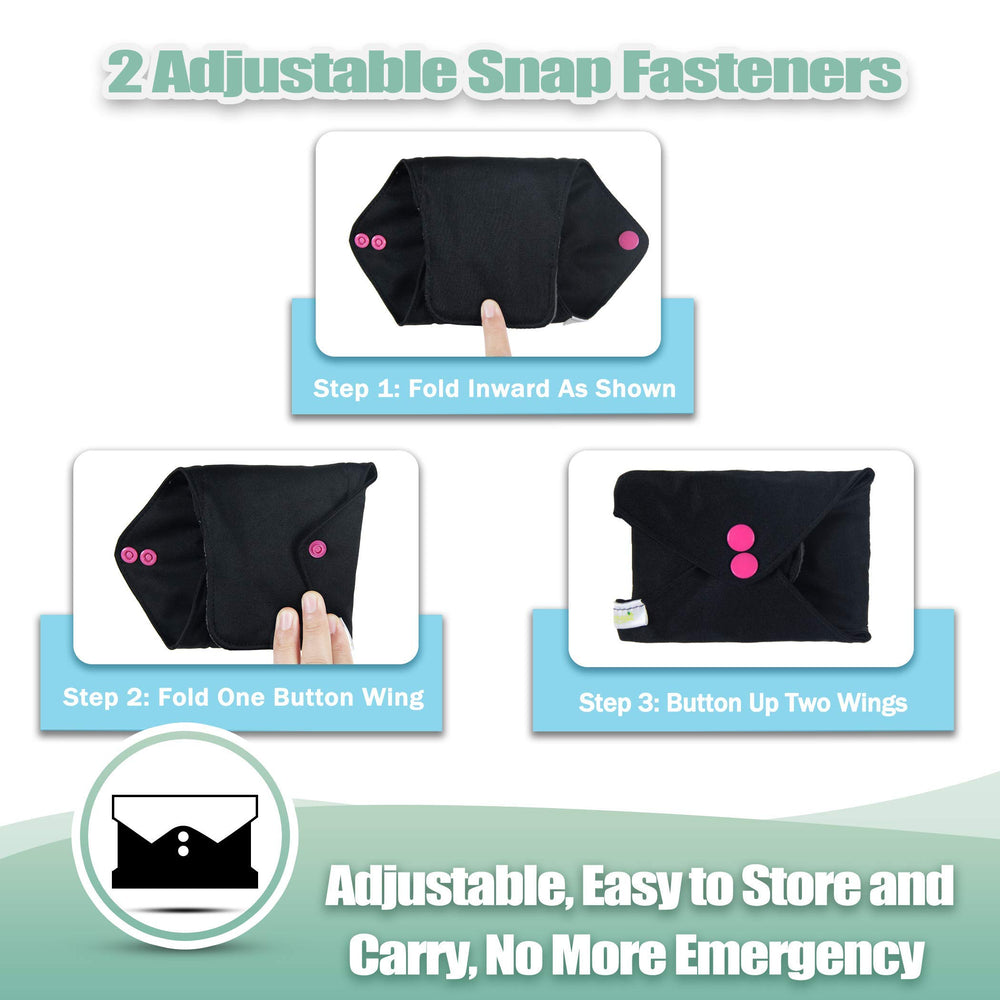 Wegreeco six-pack with cloth mini wet bag included for travel and storage.