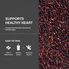 Gluten-free icon on Weider Red Yeast Rice Plus packaging