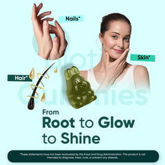Travel-friendly WeightWorld Biotin gummies bottle for busy days
