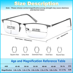 WEIMELTOY black metal frame glasses, side view, lightweight for daily wear