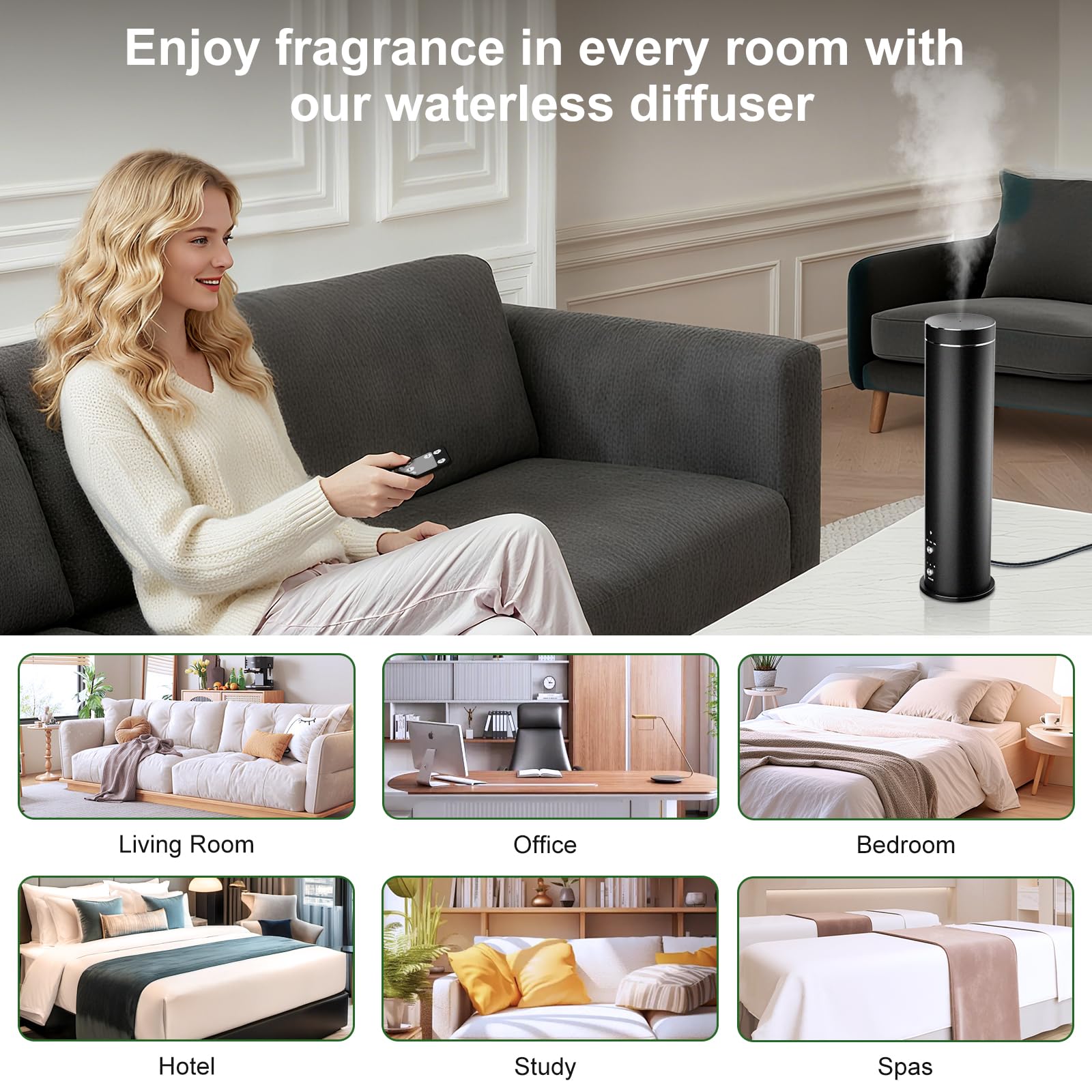 WEKELL aluminum body offers durable, corrosion-resistant design.