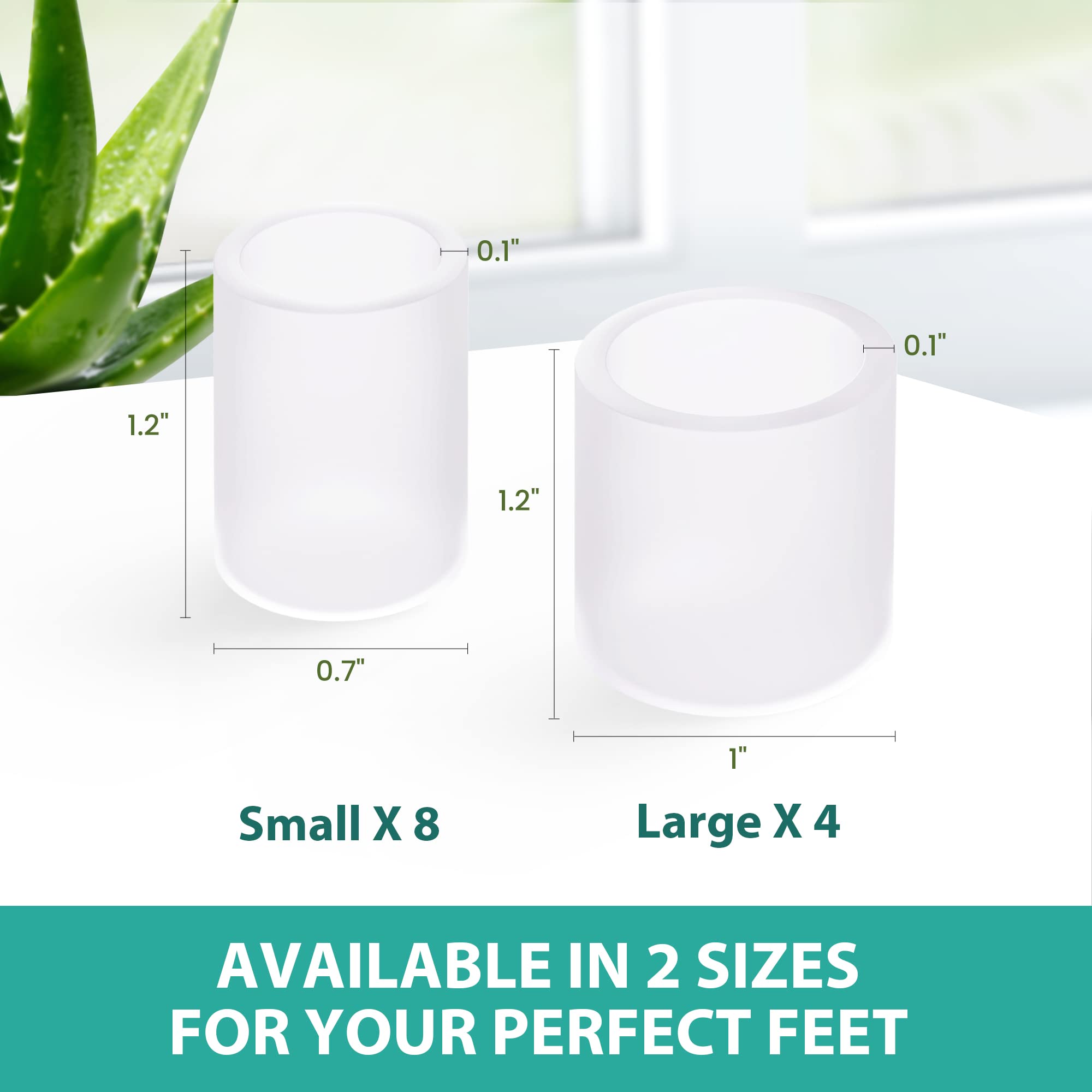 Protector de dedo Welnove lavable y reutilizable, opción sostenible para uso continuo.