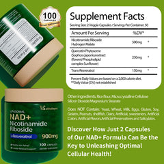 Welitalisync NAD+ capsules closeup highlighting liposomal delivery for improved absorption