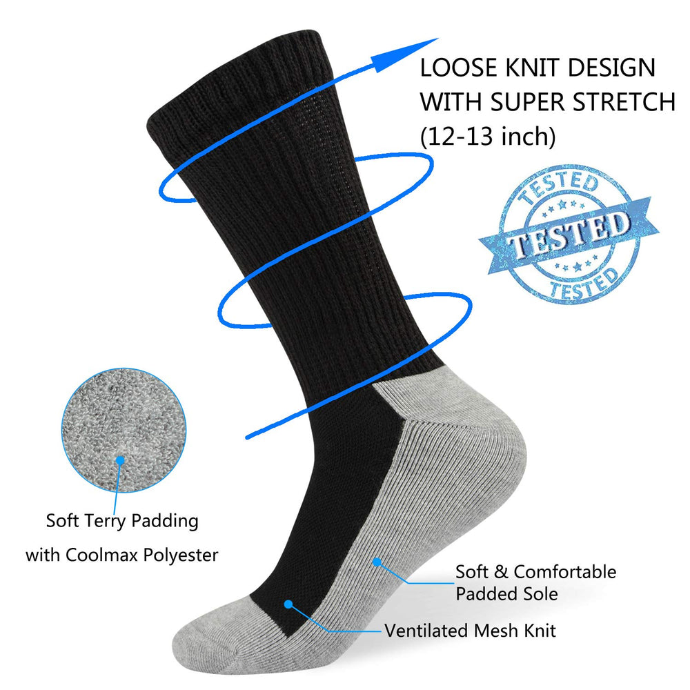 Well Knitting seamless toe design close-up for irritation-free steps.