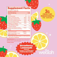 Wellah Creatine + Hydration pour shot shows quick mix and on-the-go hydration.