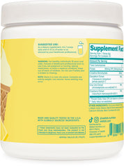 Wellah Creatine monohydrate scoop showing 3 g per serving for workouts.