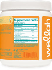 Wellah Creatine label emphasizes NSF GMP certification and third-party testing for quality
