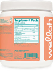 Wellah Creatine serving scoop showing 3 g per serving label