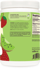Wellah L-Glutamine label close-up showing GMP testing