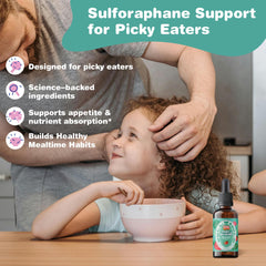 Well&Whole sulforaphane kids liquid strawberry flavor as a tasty daily supplement
