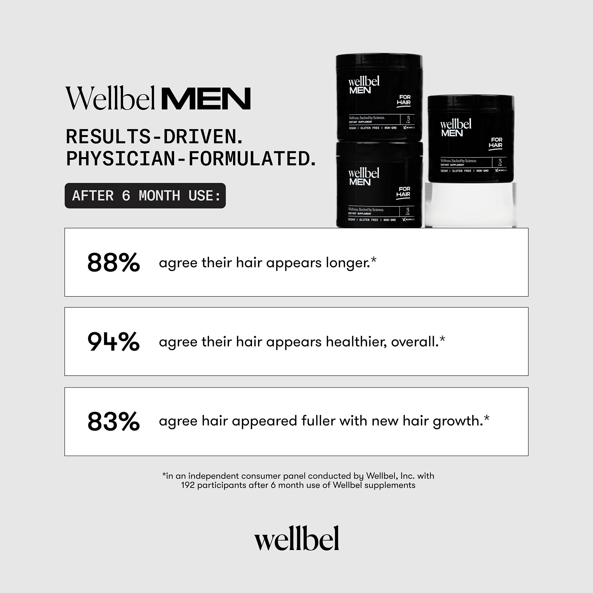 WELLBEL Men smoothie integration—capsules added to smoothie.