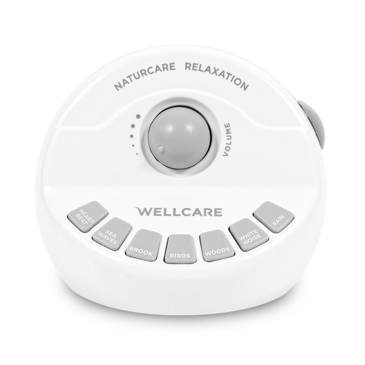 Wellcare Naturcare heartbeat sound image for calming infants and focus use.