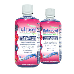 Wellgenix Balanced Essentials berry bottle ready for daily immune support.